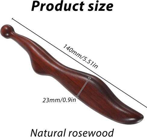 قلم تدليك خشبي بنقاط الوخز، أداة تدليك نقاط الوخز للقدم مع مقبض مريح، أداة عصا الضغط الإبري الخشبية التقليدية للجسم واليد والقدم in Kuwait