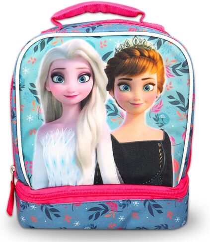 Disney Frozen Lunch Bag Set - Bundle with Elsa and Anna Insulated Lunch Box, Water Bottle, Stickers, More | Frozen Food Container School Supplies for Girls, Kids in Saudi Arabia