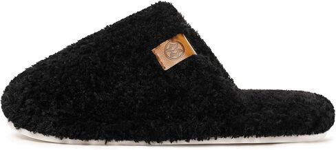 Dokela Men's Cozy Slippers Warm Fuzzy Slip On House Slippers for Men Indoor Memory Foam Anti-slip Shoes Lightweight Winter House Bedroom Shoes in Saudi Arabia