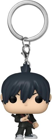 سلسلة مفاتيح Funko Pop: Chainsaw Man - AKI AKI Hayakawa Novelty Keyring - شخصية صغيرة قابلة للتجميع - حشو تخزين - فكرة هدية - بضائع رسمية - عشاق الرسوم المتحركة - ديكور حقيبة الظهر in Saudi Arabia