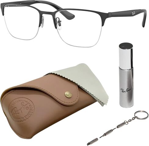 نظارة Ray-Ban RB6428 معدنية مربعة الشكل مع مجموعة النظارات الرسمية in Kuwait