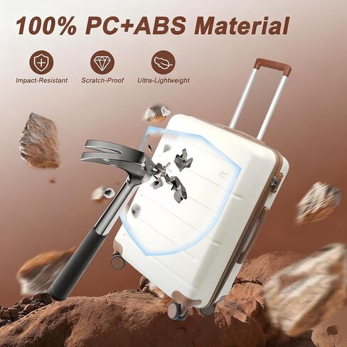 مجموعة حقائب أمتعة صلبة ABS مكونة من 5 قطع مقاس 20 بوصة و24 بوصة و28 بوصة، حقيبة خفيفة الوزن مع قفل TSA وعجلات دوارة هادئة لسفر العمل والعائلة (أحمر نابض بالحياة) in Saudi Arabia