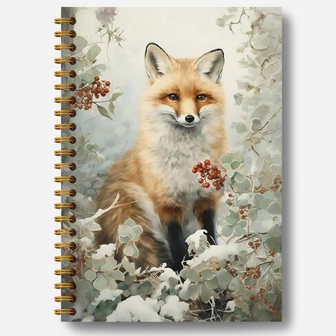 Christmas Notebook, Farmhouse Christmas Owl Journal, Owl Gifts, Christmas Office Gifts for Coworkers, Christmas Composition Notebook, Christmas Spiral Notebook 5.5x8.3 Inch in Kuwait