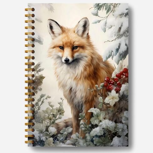 Christmas Notebook, Farmhouse Christmas Owl Journal, Owl Gifts, Christmas Office Gifts for Coworkers, Christmas Composition Notebook, Christmas Spiral Notebook 5.5x8.3 Inch in Kuwait