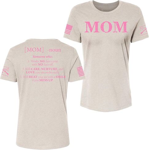 Grunt Style Mom Defined Relaxed Fit Women's T-Shirt in Saudi Arabia