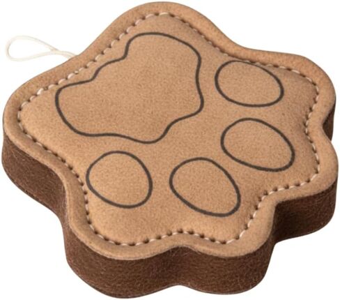 لعبة مضغ من جلد الغزال الطبيعي للكلاب البالغة والجراء | قوية ومتينة وممتعة | لعبة مضغ تفاعلية للحيوانات الأليفة (على شكل بومة) in Kuwait