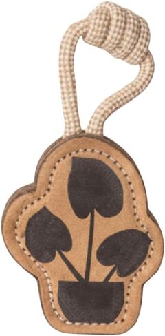 Natural Suede Leather Chew Toy for Adult Dogs, Puppies, | Tough, Durable, and Fun | Chewing Interactive Pet Toy (Owl Shape) in Saudi Arabia