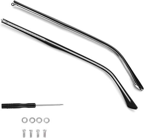 Glasses Replacement Temple, Eyeglass Arms Legs, Glasses Repair Kit Eyeglasses Replacement with Screws,Screwdriver in Saudi Arabia