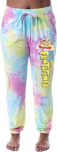 The Flintstones Women's Vintage Cartoon Characters Sleep Jogger Pajama Pants in Saudi Arabia