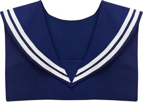 Sailor Collar for Women Detachable Fake Collar Accessory Polyester Scarf to Match Tops DressesDress in Saudi Arabia
