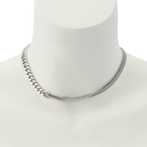 AllSaints Jewelry Women's Curb Chain Collar Necklace in Saudi Arabia