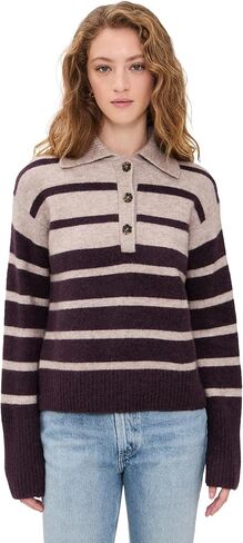 Madewell Women's CloudSoft Polo Sweater in Saudi Arabia