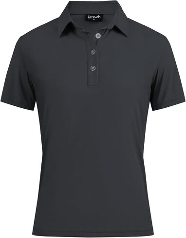 Women's Polo Shirts UPF 50+ Sun Protection, Casual & Quick-Dry Work Golf Shirt with 4-Button Short Sleeve Collar (XXS to 3XL) in Saudi Arabia