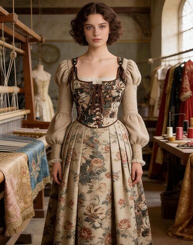 Women's Sexy Gothic-Bustier-Corset Tops - Renaissance-Vintage Floral Lace-Up-Boned Shapewear Overbust Corsets Top in Saudi Arabia