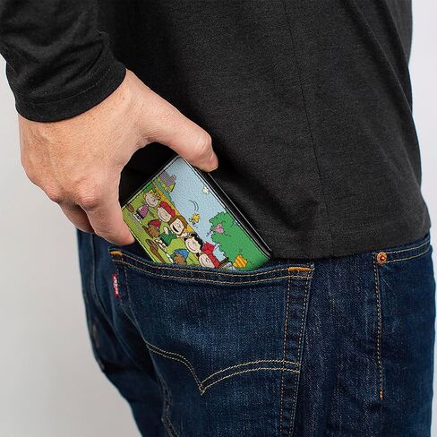 Buckle-Down Peanuts Wallet, Bifold, Peanuts Gang Backyard Baseball Group Pose, Vegan Leather in Saudi Arabia