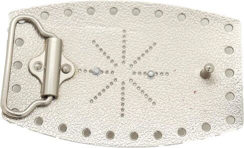 Men Women Western Fashion Square Belt Buckle Silver Metal American Bird Flying Eagle Style Holes in Saudi Arabia
