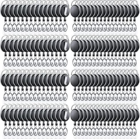 Honoson Heavy Duty Retractable Badge Reels Batch ID Badge Holder Retractable Clip Bulk Card Key Holder with Ring for Office Worker Employee, Doctor Nurse Gifts(Bright Color,50 Pcs) in Kuwait