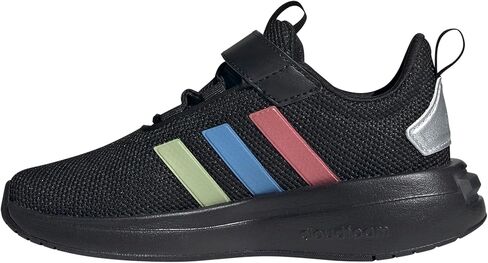 adidas Racer TR23 Elastic Lace Sneaker, Team Royal Blue/White/Utility Yellow, 13 US Unisex Little Kid in Saudi Arabia