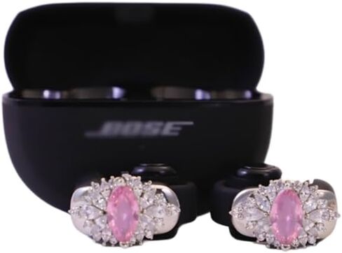 Clip On Earbuds Earrings for Bose Headphone - No Earbuds, Earring Headphones for Women, Accessory Jewelry for Bose Earphone in Saudi Arabia