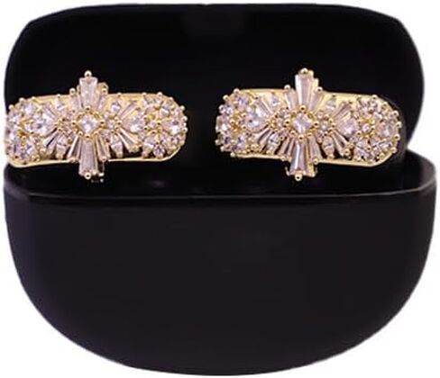 Clip On Earbuds Earrings for Bose Headphone - No Earbuds, Earring Headphones for Women, Accessory Jewelry for Bose Earphone in Saudi Arabia