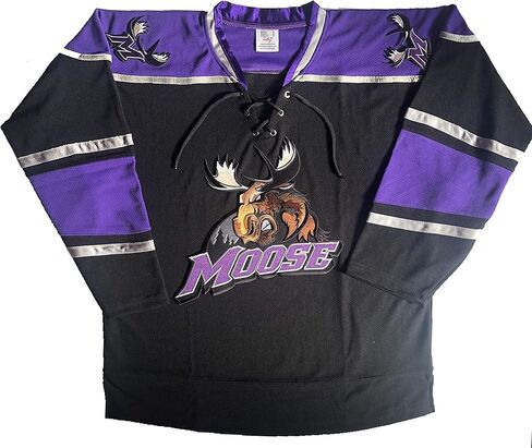 قمصان Moose Hockey Jerseys - نحن على استعداد للتخصيص باستخدام اسمك ورقمك in Saudi Arabia