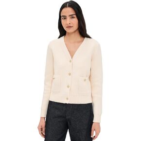 LE BOP Women's Quinn Gold Button Cardi in Kuwait