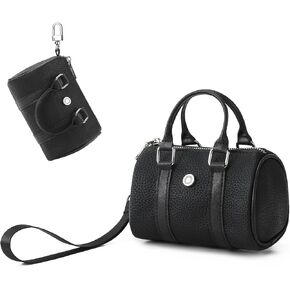 Mini Women Leather Coin Purse keychain,Straps Wristlet Keychain Wallet For Women/Men Airpods Cosmetics in Saudi Arabia