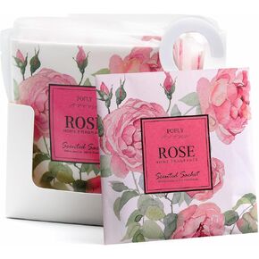 12 Pack Large Gardenia Scented Sachets – Hanging Closet & Drawer Deodorizer & Air Freshener, Long-Lasting Aroma in Saudi Arabia