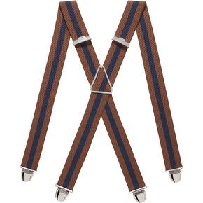 PIERROT Men’s Suspenders - One Size Adjustable and Elastic Suspenders for Men Trousers Heavy Duty with 4 Very Strong Clips in Saudi Arabia