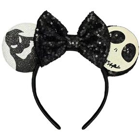 Mouse Ears Headband - Car Ear Hair Band for Theme Park Parties, Cosplay Costume Accessories for Women Adults (Red) in Saudi Arabia