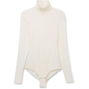 Intimissimi Woman's High Collar Bodysuit in Modal Ultralight with Cashmere in Saudi Arabia