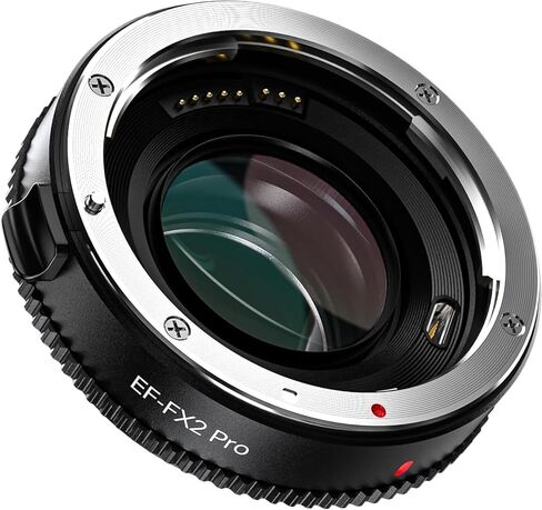 GFX-Mount Lens Adapter EF-GFX Pro Auto-Focus Lens Converter Compatible for Canon EF/EF-S Series Lens to Fuji G-Mount Medium Format Camera GFX 100 100S 50S 50SII 50R in Saudi Arabia