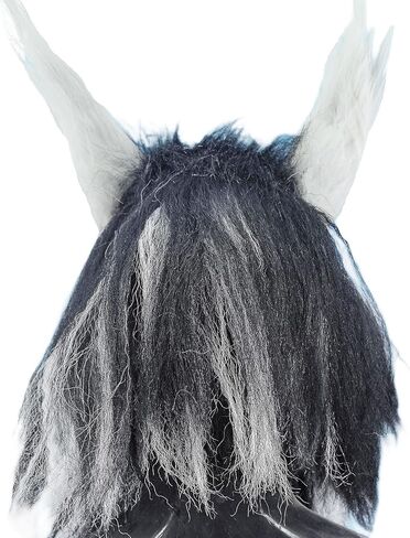 Halloween Impersonator Michael Ghastful Werewolf Mask Latex Thrilling Night Mask with Claw for Ball Creepy Props One Size Fit All in Saudi Arabia