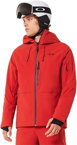 Oakley Mens Canopy Insulated Jacket, Flame Red, Large in Saudi Arabia