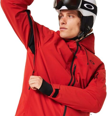Oakley Mens Canopy Insulated Jacket, Flame Red, Large in Saudi Arabia