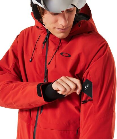 Oakley Mens Canopy Insulated Jacket, Flame Red, Large in Saudi Arabia