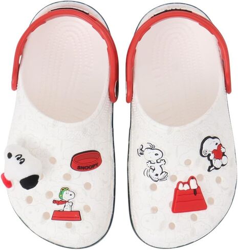 Crocs Unisex-Child Classic Peanuts Snoopy Clogs, Multi, US-0 / Asia Size s in Saudi Arabia