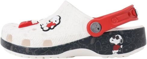 Crocs Unisex-Child Classic Peanuts Snoopy Clogs, Multi, US-0 / Asia Size s in Saudi Arabia