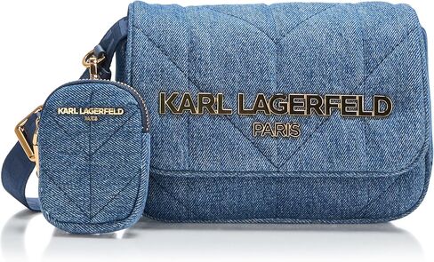 حقيبة KARL LAGERFELD النسائية Voyage Messenger مع حقيبة صغيرة in Kuwait