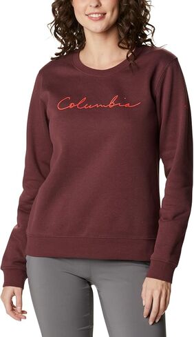 Columbia Women's Trek Graphic Crew, Black, Large in Saudi Arabia