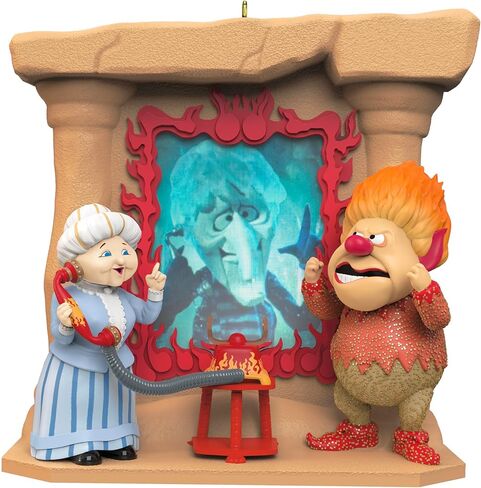 Hallmark Keepsake Christmas Ornament 2025, The Year Without a Santa Claus Heat Miser with Light, Christmas Movie Gifts in Saudi Arabia
