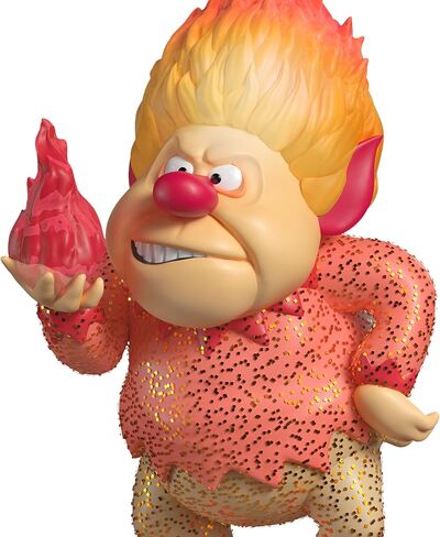 Hallmark Keepsake Christmas Ornament 2025, The Year Without a Santa Claus Heat Miser with Light, Christmas Movie Gifts in Saudi Arabia