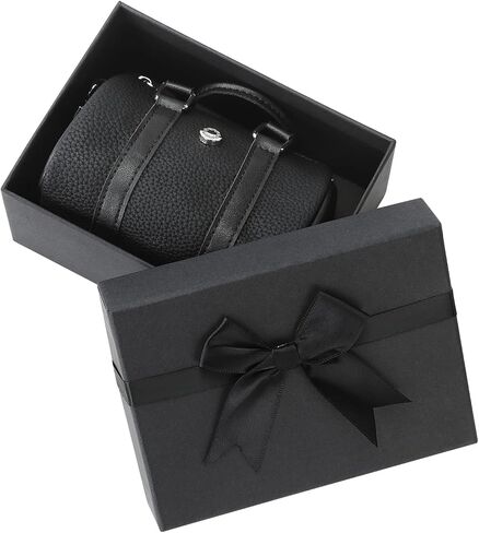Mini Women Leather Coin Purse keychain,Straps Wristlet Keychain Wallet For Women/Men Airpods Cosmetics in Saudi Arabia