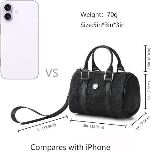 Mini Women Leather Coin Purse keychain,Straps Wristlet Keychain Wallet For Women/Men Airpods Cosmetics in Saudi Arabia