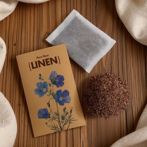 أكياس ورق معلقة معطرة من الكتان - 12 عبوة للخزانة والمنزل | معطر هواء ومزيل للروائح يدوم طويلاً للأدراج والسيارات والحمام | فكرة هدية مثالية in Kuwait