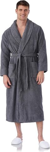 Plush Necessities 100% GOTS Certified Organic Cotton Terry Bathrobe in Saudi Arabia