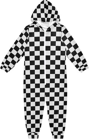 ALAZA Onesie Pajamas Jumpsuit Sleepwear Unisex One-Piece Pajamas 5-14Y in Saudi Arabia