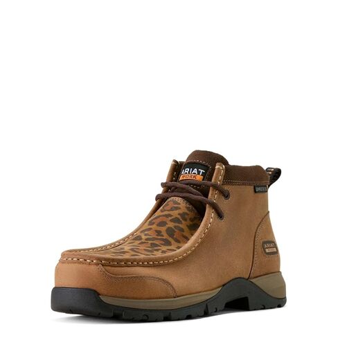 حذاء عمل نسائي من ARIAT مزود بمقدمة مركبة من Edge Moc in Saudi Arabia