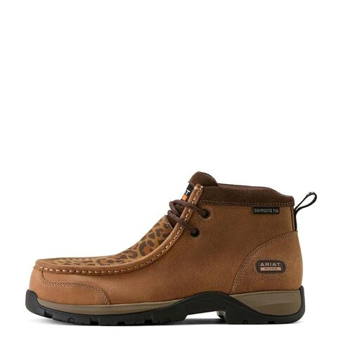 حذاء عمل نسائي من ARIAT مزود بمقدمة مركبة من Edge Moc in Saudi Arabia