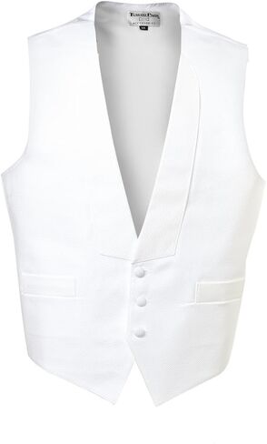 Pique 3 Button Fullback Vest with Pre-tied Bow in Saudi Arabia
